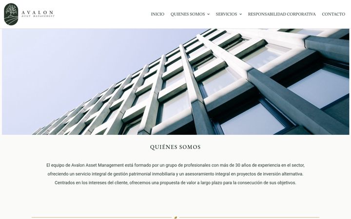 Screenshot of avalonam.es