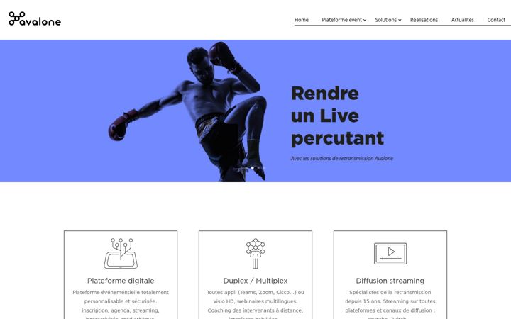 Screenshot of avalone.tv