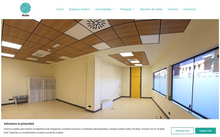 Screenshot of avalonespacio.es