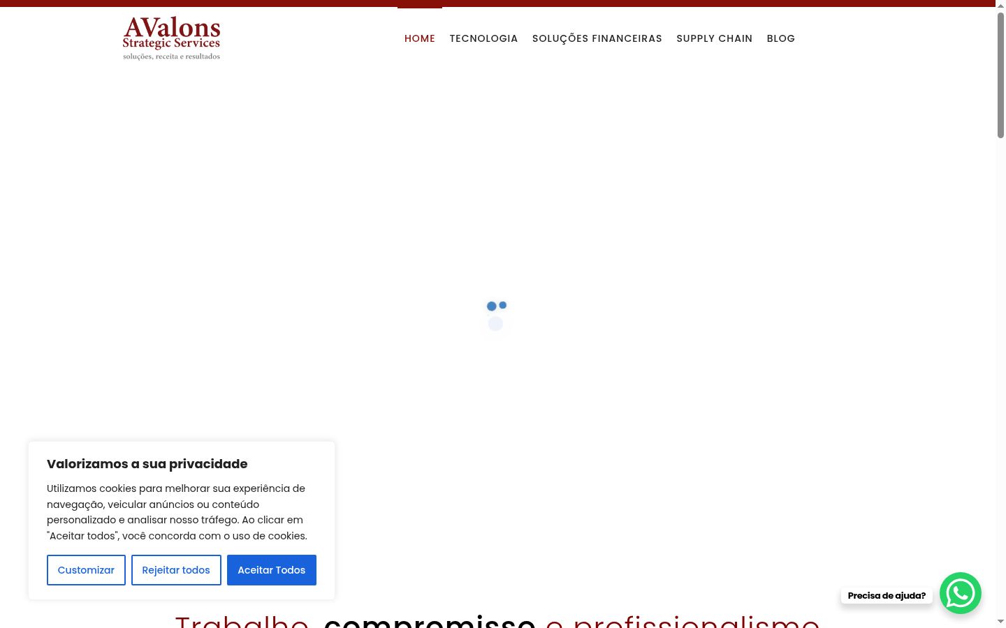 Screenshot van de toestemmingsbanner zoals getoond vóór enige interactie