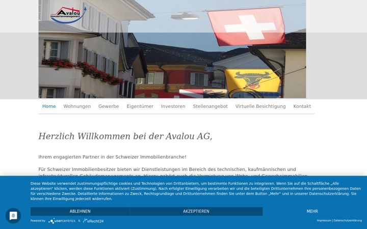 Screenshot of avalou.com