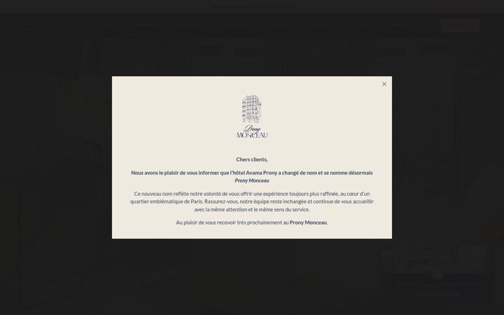 Screenshot of avama-prony.com