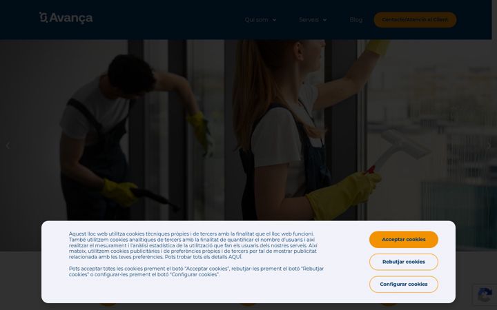 Screenshot of avanca.ad