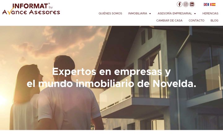 Screenshot of avanceasesores.es