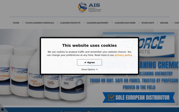 Screenshot of avanceltd.com
