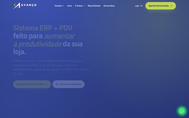 Screenshot of avancoinfo.com.br