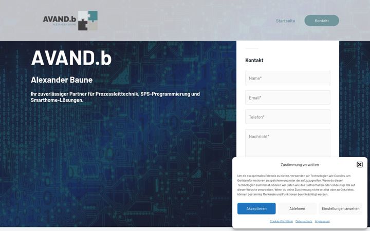 Screenshot of avandb.de
