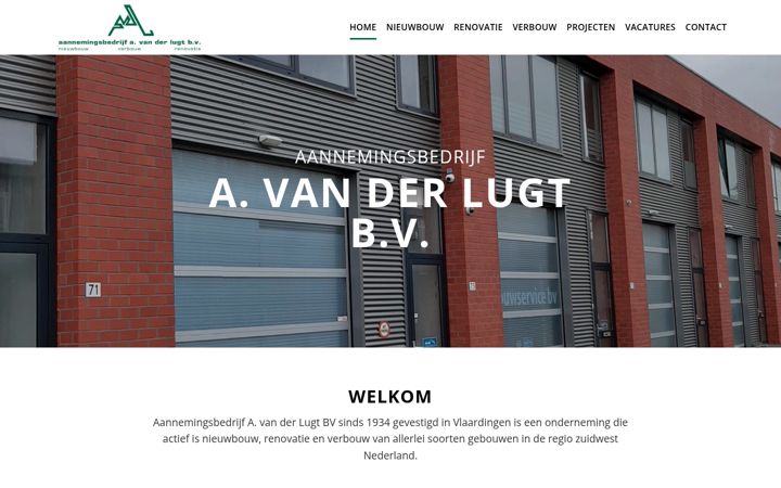 Capture d'écran de avanderlugt.nl
