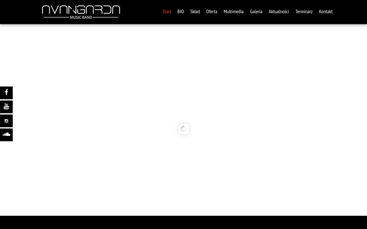 Screenshot of avangardaband.pl