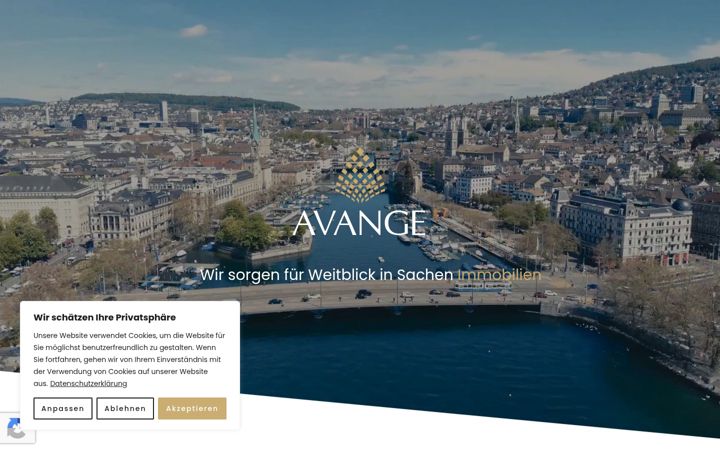 Screenshot of avange.ch