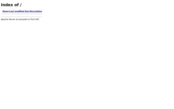 Screenshot of avanstart.ro