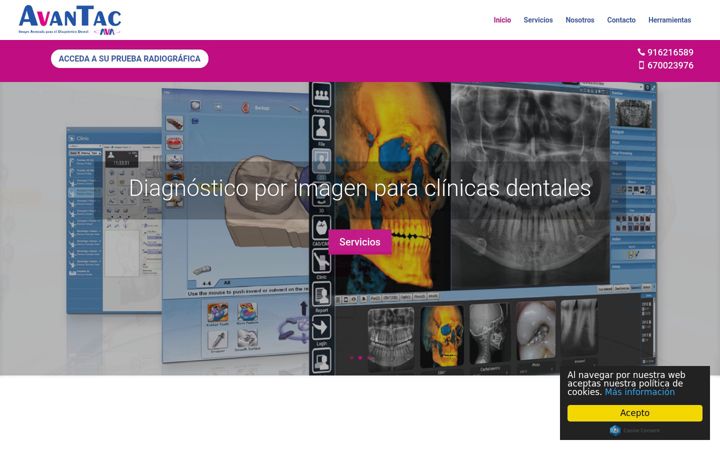 Screenshot of avantac.es