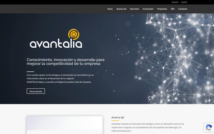 Screenshot of avantalia.net