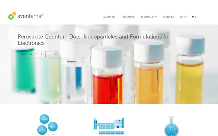 Screenshot of avantama.com