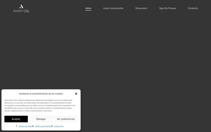 Screenshot of avantautomocion.com