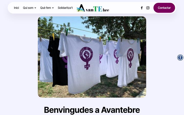 Screenshot of avantebre.org