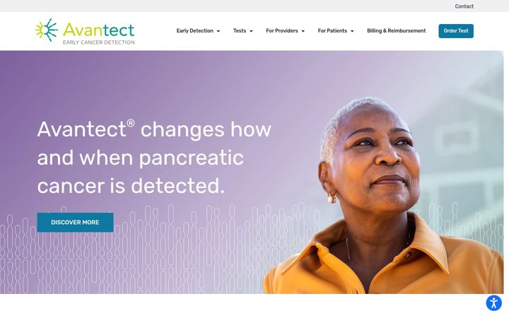 Screenshot of avantect.com