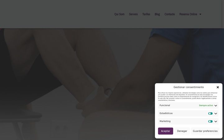 Screenshot of avantfisioterapia.com