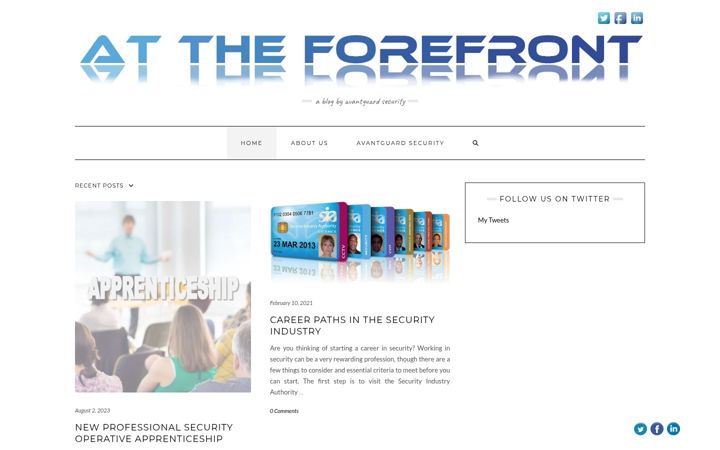 Képernyőkép: avantguardforefront.co.uk