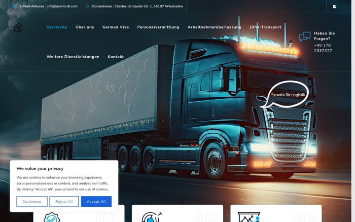 Screenshot of avanti-dl.com