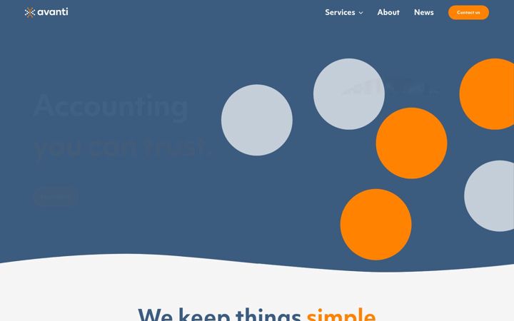 Screenshot of avantias.co.uk