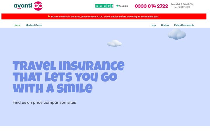 Screenshot of avantigo.com