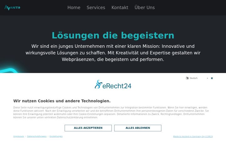 Screenshot of avantik.de