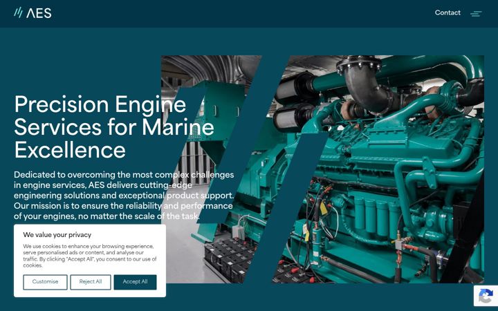 Screenshot of avantisengineservices.com
