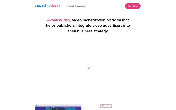 Képernyőkép: avantisvideo.com