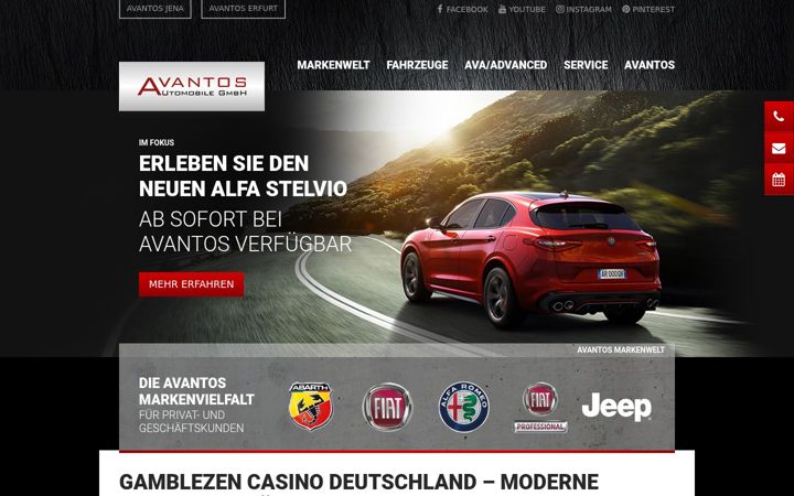 Screenshot of avantos-automobile.de