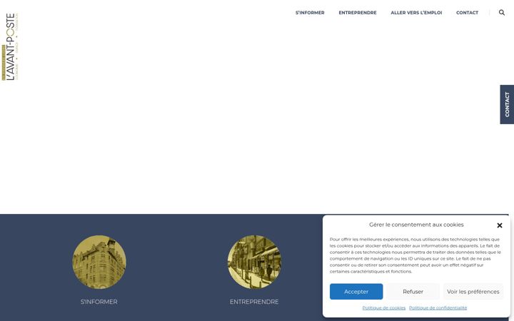 Screenshot von avantposte-roubaix.fr
