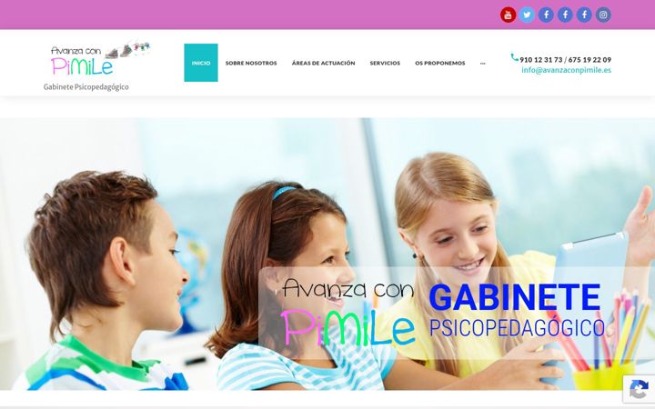 Screenshot of avanzaconpimile.es