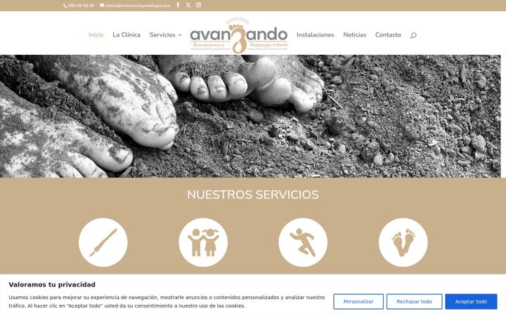 Screenshot of avanzandopodologia.com