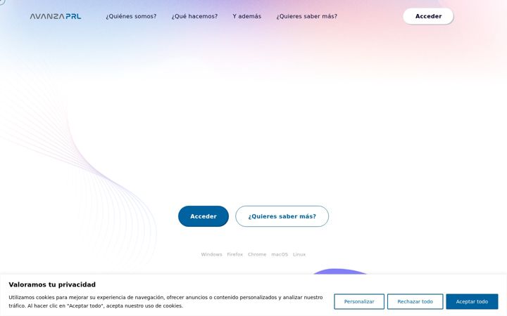 Screenshot of avanzaprl.com