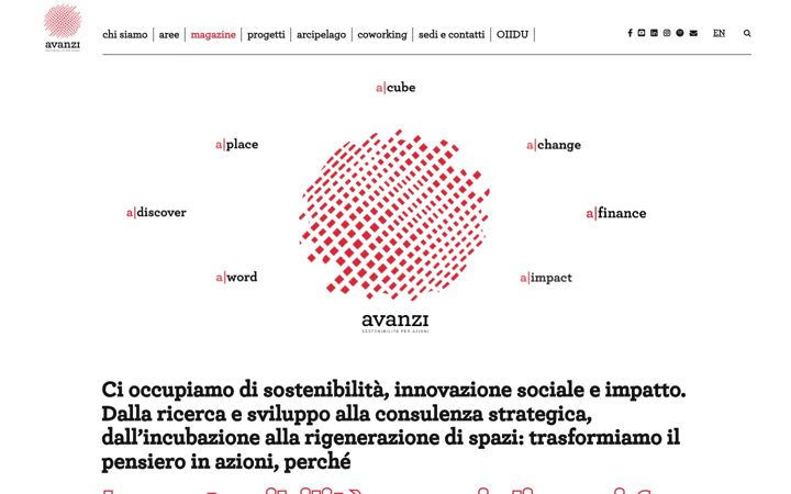 Screenshot of avanzi.org
