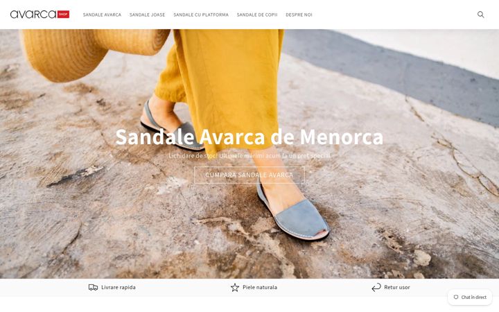 Screenshot of avarcashop.ro
