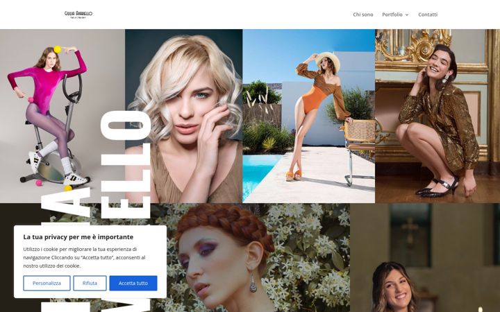 Screenshot of avarellogiuliamakeup.com