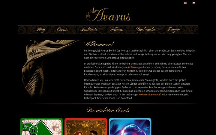 Screenshot of avarus-berlin.de