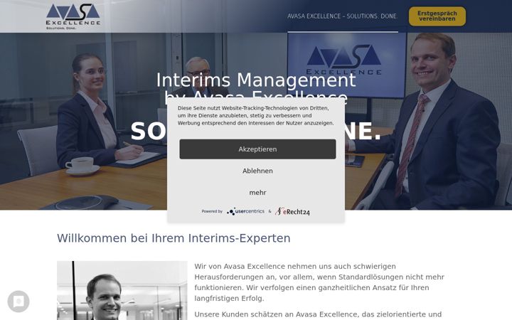 Screenshot of avasaexcellence.de