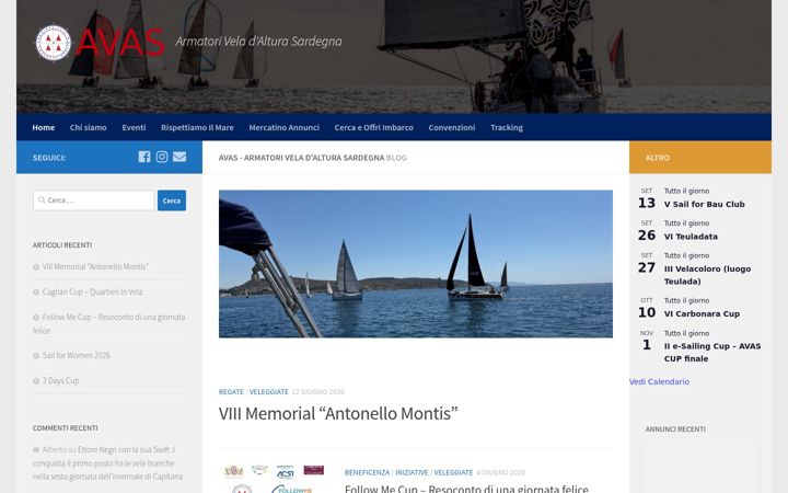 Captura de pantalla de avasarmatorisardegna.it