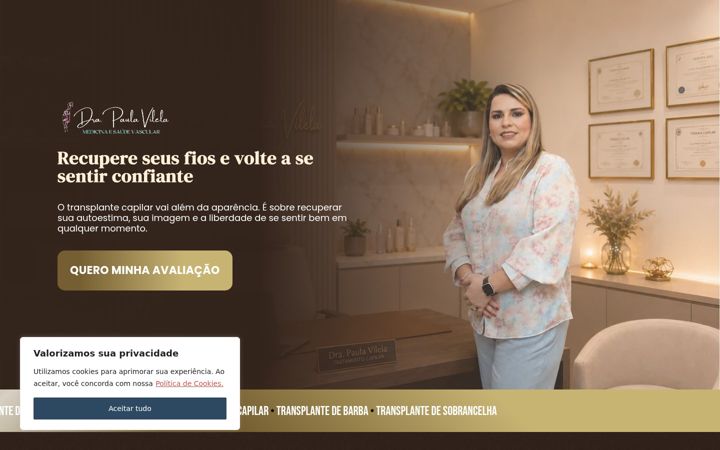Screenshot of avascular.com.br