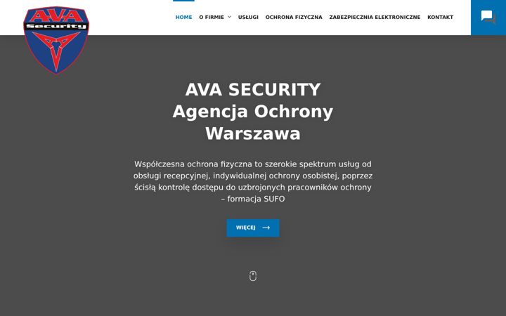 Screenshot of avasecurity.pl