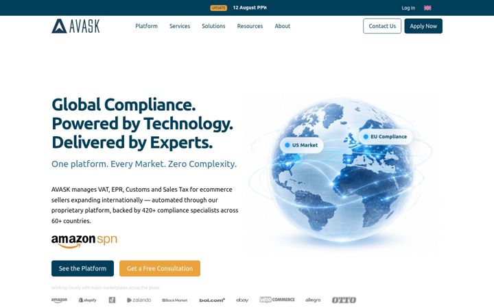 Screenshot of avask-it.com