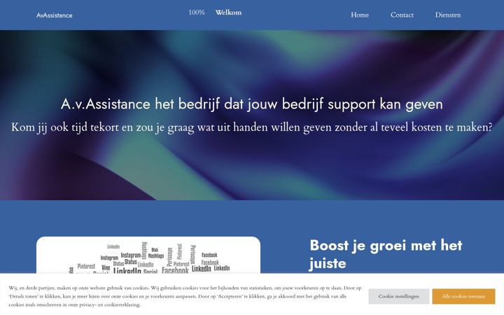Screenshot of avassistance.nl
