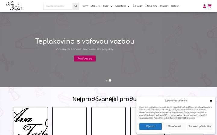 Screenshot of avatailor.cz