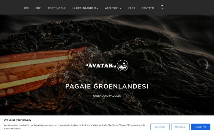 Screenshot of avatakpagaie.com