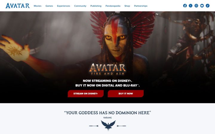Zrzut ekranu avatar.com