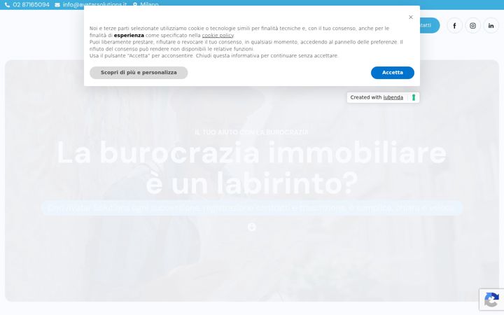 Екранна снимка на avatarsolutions.it