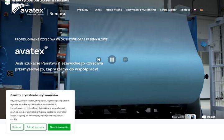 Screenshot of avatex.pl