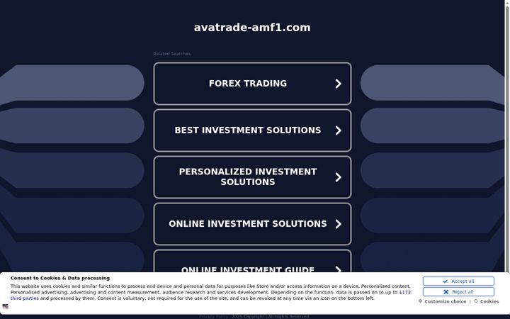 Screenshot of avatrade-amf1.com